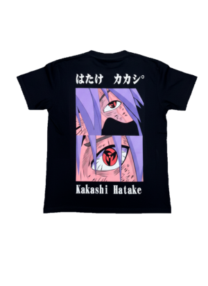 Camiseta Naruto — Kakashi Hatake Purple