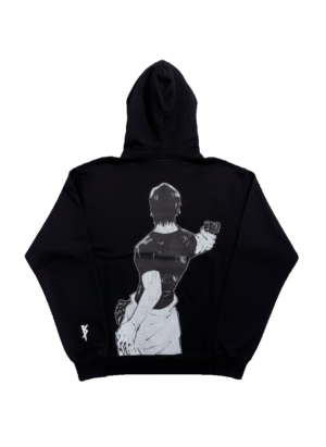 Hoodie Anime — Shadow Figure Backprint