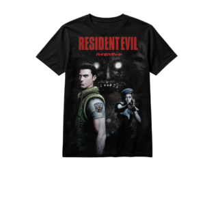 Camiseta Resident Evil — Leon y Chris