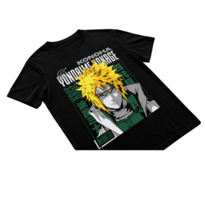 Camiseta Naruto — Minato Namikaze Yellow Flash