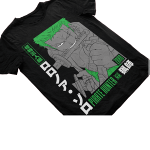 Camiseta One Piece — Zoro Emerald Blade
