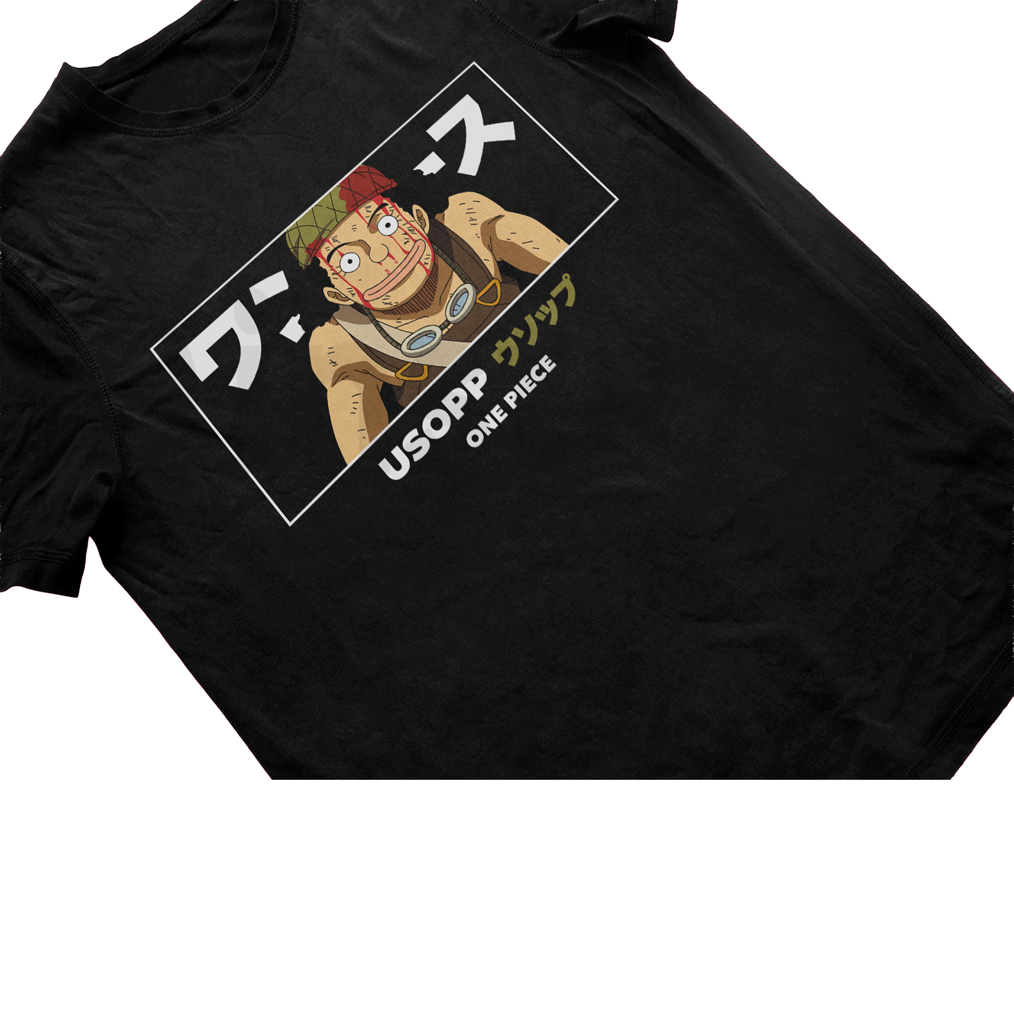 Camiseta One Piece — Usopp Golden Shot