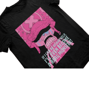 Camiseta One Piece — A Real Monster