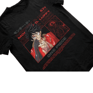 Camiseta One Piece — Luffy Crimson King