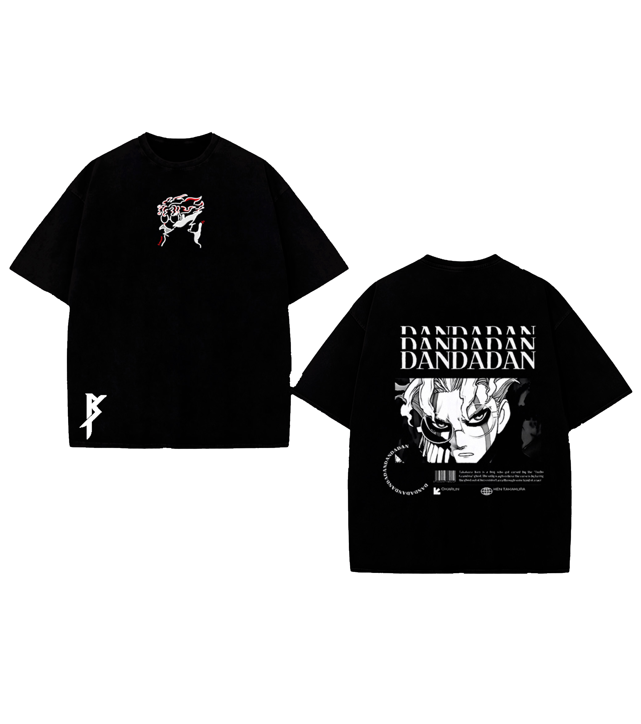 Camiseta Dandadan — Okarun Midnight