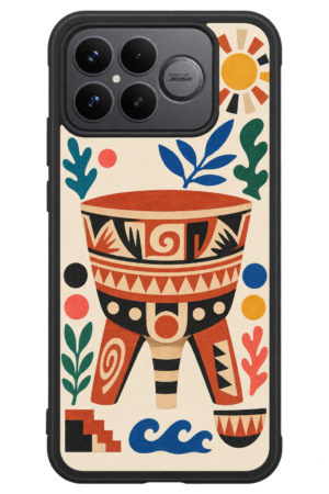 Estuche Cerámica Negativa — Cuenco Nicoyano