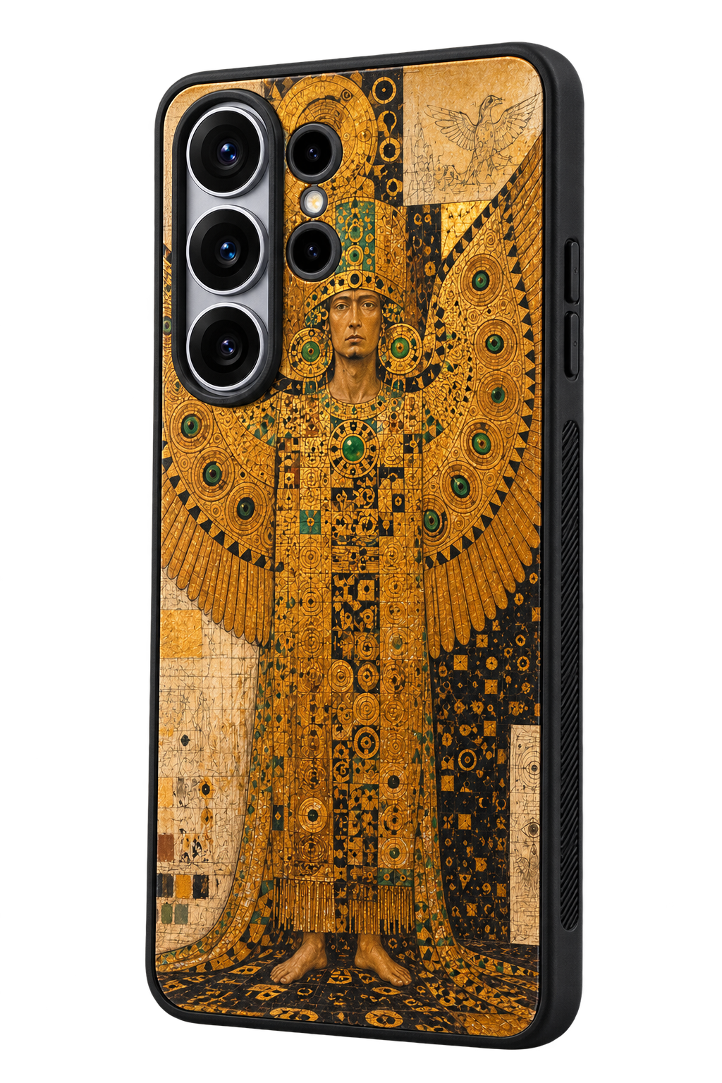 Estuche Celular El Chamán Alado / Oro Precolombino