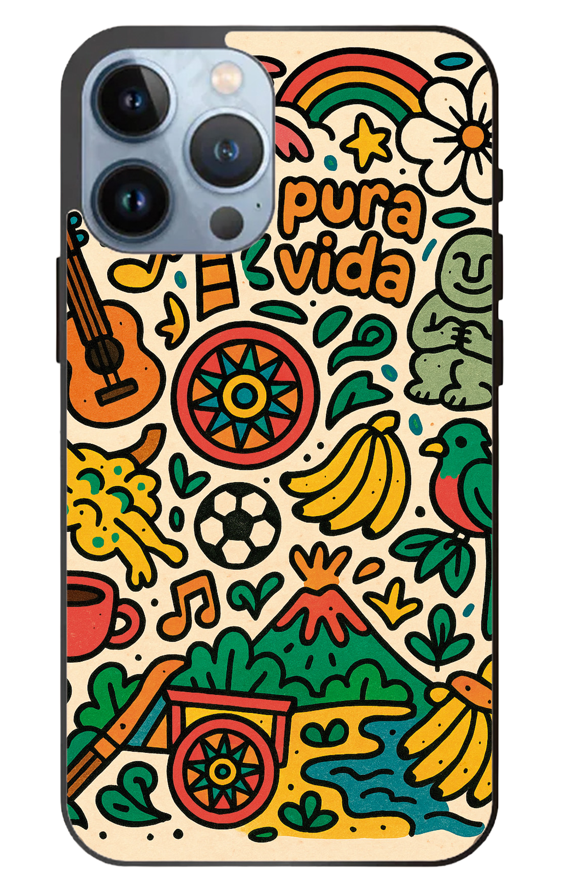 Estuches Celular Doodles Costa Rica