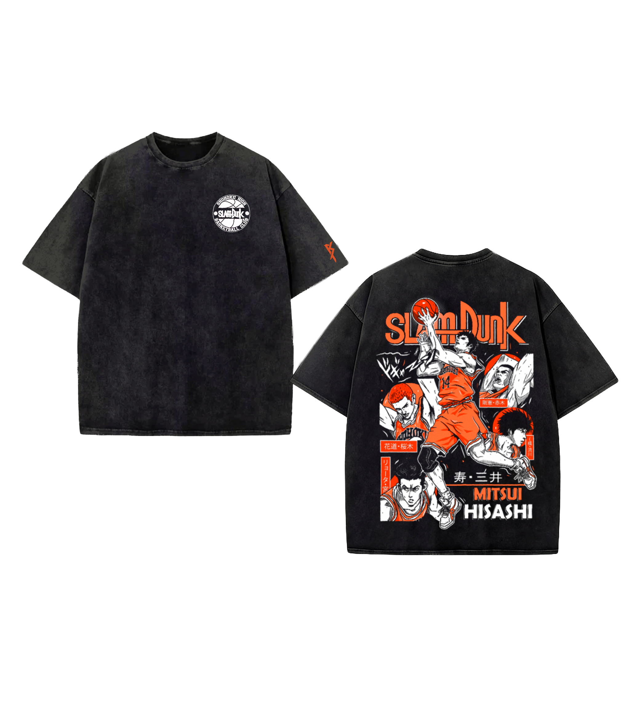 Camiseta Slam Dunk — Hisashi Mitsui