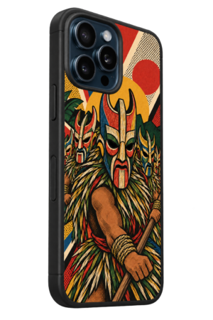 Estuche Comparsa Ancestral — Guerreros de Boruca