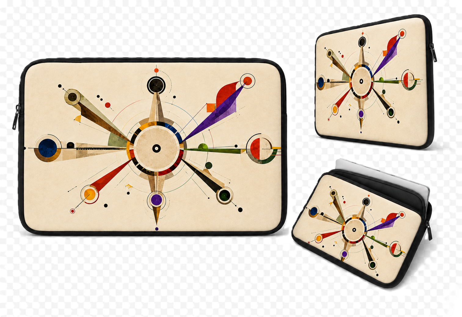 Funda para laptop Mandala Geométrico — El U-suré