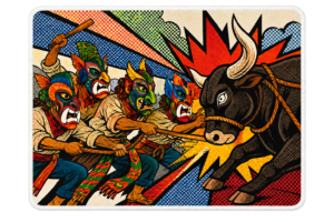 Mousepad Guerrero Ceremonial — Guerreros de Boruca