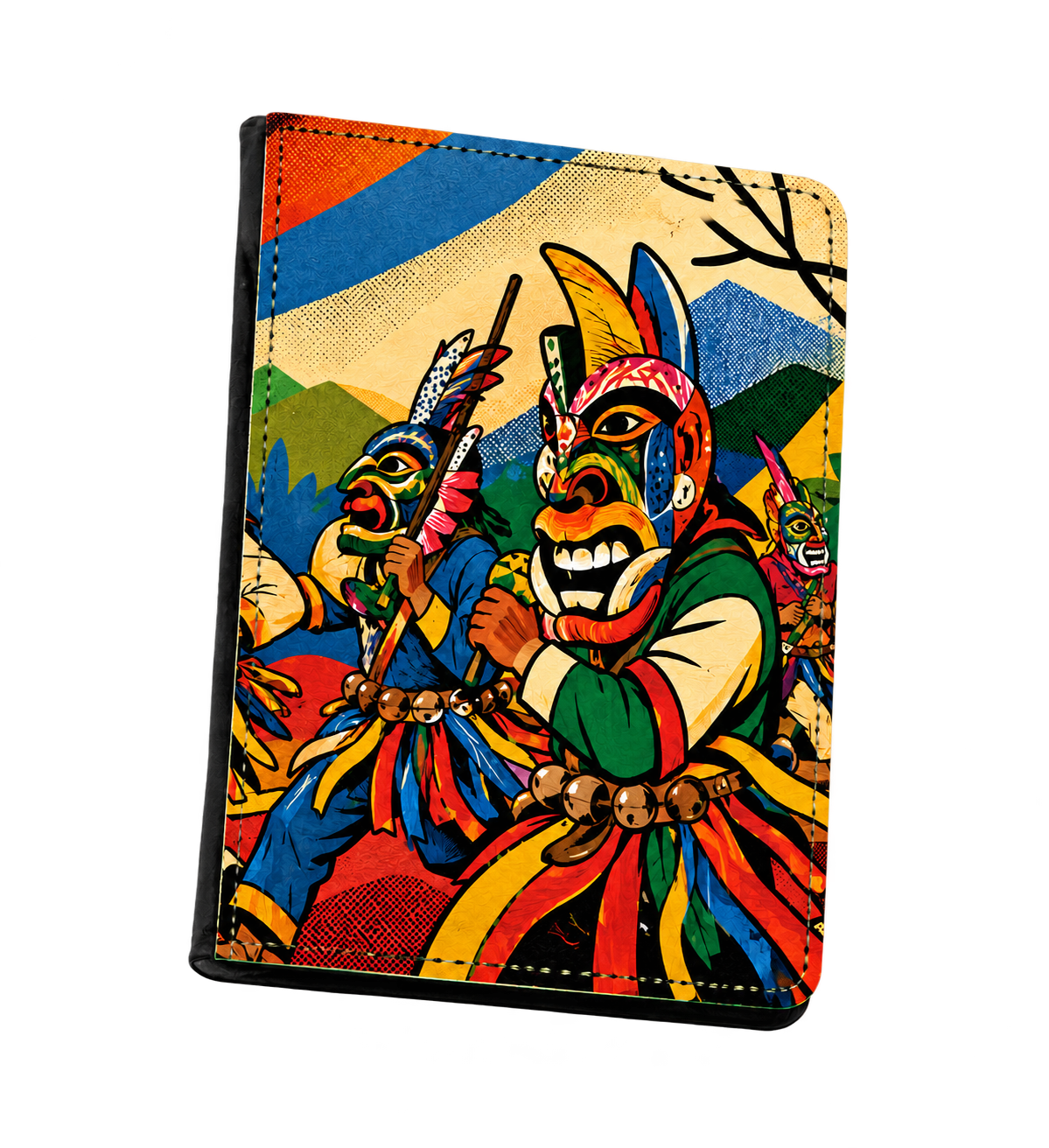 Portapasaporte Guerreros de Boruca