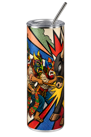 Skinny Tumbler Guerreros de Boruca (20 oz)