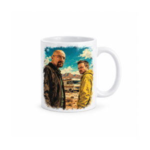 NÜDO POP — Breaking Bad · Taza 11 oz · Walter y Jesse