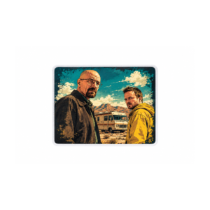 NÜDO POP — Breaking Bad · Mousepad rectangular · Walter y Jesse