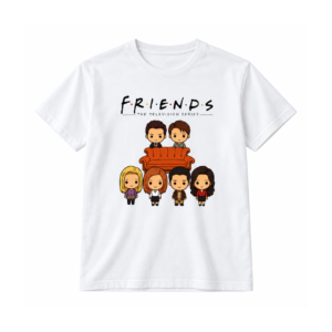NÜDO POP — Friends · Camiseta · El elenco en chibi