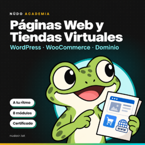 Páginas Web y Tiendas Virtuales desde Cero