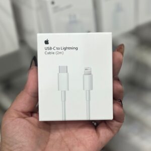 Cable USB-C a Lightning 2 m