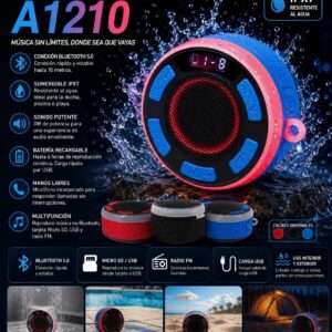 Parlante contra agua A1210