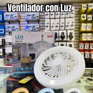 Ventilador con Luz
