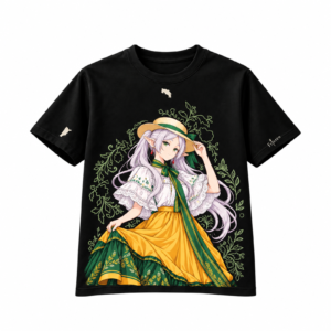 NÜDO × NÜDO POP — Vestidos de Patria | Heredia · Frieren · Camiseta