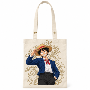 NÜDO × NÜDO POP — Vestidos de Patria | San José · Luffy · Bolso de lona