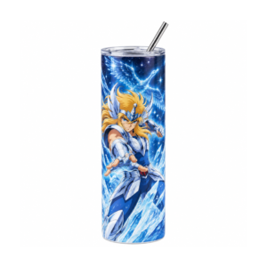 NÜDO POP — Saint Seiya · Skinny tumbler 20 oz · Hyoga del Cisne