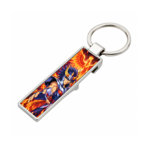 NÜDO POP — Saint Seiya · Llavero metálico · Ikki del Fénix