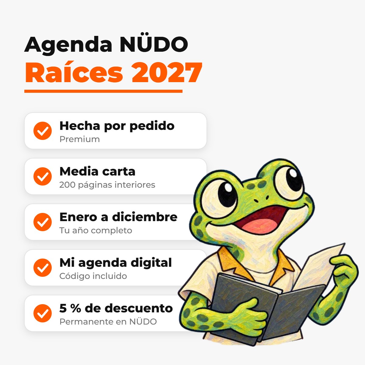 Qué incluye la Agenda NÜDO Raíces 2027